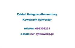 Zakład Usługowo-Remontowy Sylwester Kowalczyk, Orzesze godziny otwarcia
