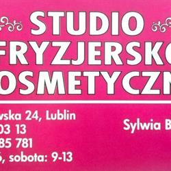 Studio Fryzjersko Kosmetyczne Sylwia Płecha, Lublin godziny otwarcia
