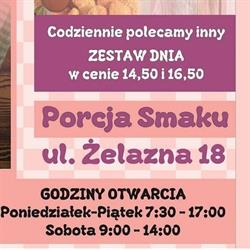 AGATA SELIGOWSKA PORCJA SMAKU, Kielce godziny otwarcia