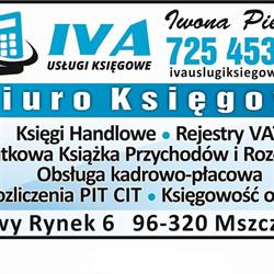 Iva Biuro Księgowe, Mszczonów godziny otwarcia