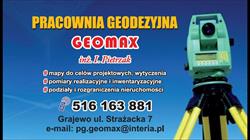 Pracownia geodezyjna Geomax, Grajewo godziny otwarcia