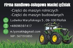 Części do ciągników rolniczych i maszyn budowlanych Agroimport sklep rolniczy Płońsk, godziny otwarcia