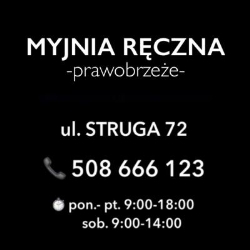 MYJNIA RĘCZNA PRAWOBRZEŻE mycie ręczne/czyszczenie wnętrza/pranie tapicerek/woskowanie/polerowanie, Szczecin - godziny otwarcia