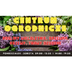 Centrum Ogrodnicze Iława Rolna 7, godziny otwarcia