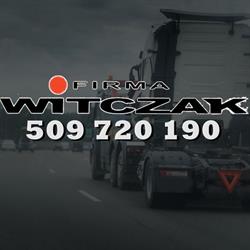 firma WITCZAK - transport niskopodwoziowy, usługi HDS, komis pojazdów dostawczych i ciężarowych, Zbytków godziny otwarcia