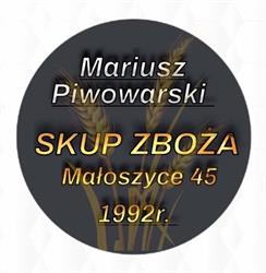 SKUP ZBOŻA PHT MARIUSZ PIWOWARSKI, Małoszyce godziny otwarcia