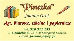 "Pinezka" Joanna Grek, Stargard godziny otwarcia