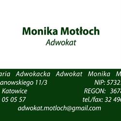 Kancelaria Adwokacka Adwokat Monika Motłoch, Katowice godziny otwarcia