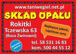 Skład Opału, Rokitki godziny otwarcia