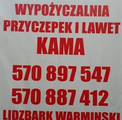 Wypożyczalnia Przyczepek, Lidzbark Warmiński godziny otwarcia