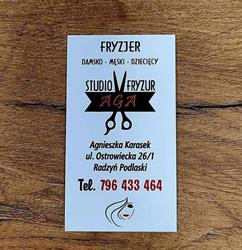 Studio Fryzur Aga, Radzyń Podlaski godziny otwarcia