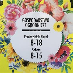 Gospodarstwo Rolne produkcja kwiatów, Elbląg godziny otwarcia