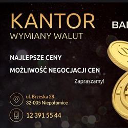 Kantor Wymiany Walut Bankroll Niepołomice Ul.Brzeska 28, godziny otwarcia