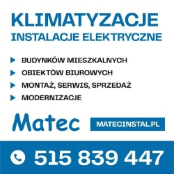 Klimatyzacja, Instalacje Elektryczne - Matec, Kobiór godziny otwarcia