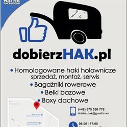 dobierzhak.pl sprzedaż oraz montaż haków holowniczych, Gdynia godziny otwarcia