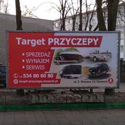 Target Przyczepy Szczecin - sprzedaż, wynajem i serwis przyczep samochodowych, godziny otwarcia