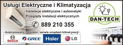 Dan-Tech Usługi Elektryczne i Klimatyzacja, Szerzyny godziny otwarcia