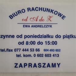Biuro Rachunkowe "od A do Z", Brzeg godziny otwarcia