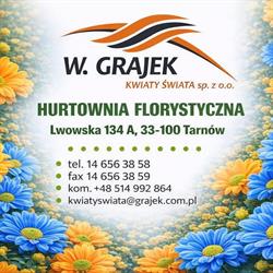 W. Grajek - Kwiaty Świata, Tarnów godziny otwarcia