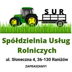 Spółdzielnia Usług Rolniczych, Raniżów godziny otwarcia