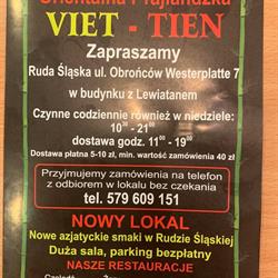 Azja Ngon, Ruda Śląska godziny otwarcia