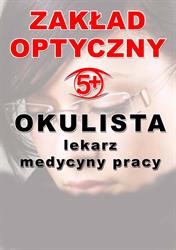 Zakład Optyczny 5+, Dzierzgoń godziny otwarcia