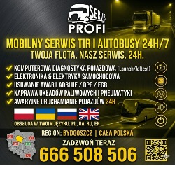 MOBILNY MECHANIK BYDGOSZCZ SERVIS PROFI, Bydgoszcz - godziny otwarcia