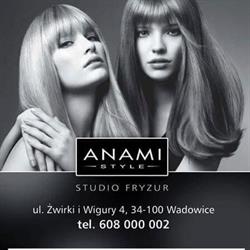 Anami Style Studio Fryzur, Wadowice godziny otwarcia
