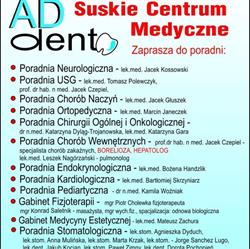 Suskie Centrum Medyczne ADDENT, Sucha Beskidzka godziny otwarcia
