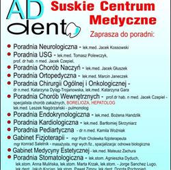 Suskie Centrum Medyczne ADDENT, Sucha Beskidzka godziny otwarcia