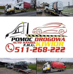 24/7 Pomoc Drogowa Laweta Autolaweta Kiwior S7 E77 Złomowanie Miechów Wolbrom Skała Słomniki Olkusz, Chobędza godziny otwarcia