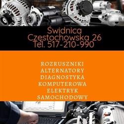 -MOTOSTARTER- Elektryk samochodowy. Regeneracja rozruszników i alternatorów., Świdnica godziny otwarcia