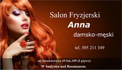Salon Fryzjerski Anna, Białystok godziny otwarcia