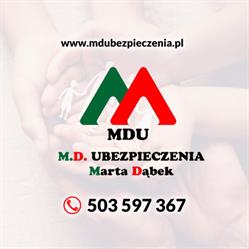 M.D. Ubezpieczenia Marta Dąbek, Dąbrowa Górnicza godziny otwarcia