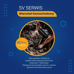 SV SERWIS - Mechanika oraz wulkanizacja, Opacz-Kolonia godziny otwarcia