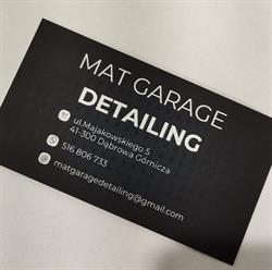 Mat Garage Detailing, Dąbrowa Górnicza godziny otwarcia