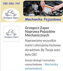 Naprawa pojazdów Grzegorz Zapor, Sławno godziny otwarcia