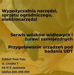 ZUMAT, Jastrowie godziny otwarcia