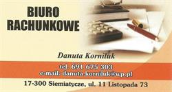 Biuro Rachunkowe Danuta Korniluk, Siemiatycze godziny otwarcia