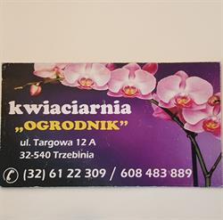 Kwiaciarnia "Ogrodnik", Trzebinia godziny otwarcia