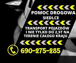 Pomoc Drogowa Siedlce Transport Pojazdów Autolaweta, godziny otwarcia