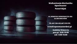 OPONMASTER Paweł Bijak, Miechów godziny otwarcia