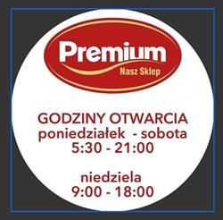 Delikatesy Premium w Sławnie - sklep spożywczy, Sławno godziny otwarcia