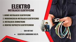 Elektro instalacje elektryczne elektryk Zambrów, godziny otwarcia