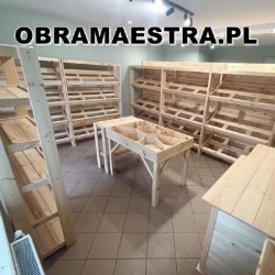 Meble sklepowe: regały, lady, wyspy, skrzynki drewniane, Kaletnik godziny otwarcia