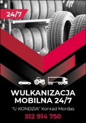 Wulkanizacja Mobilna Tir, Rolnicze, Osobowe "U Kondzia" Konrad Mordas, Suwałki godziny otwarcia