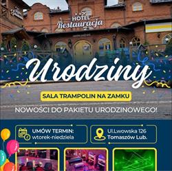 Sala Trampolin Na Zamku, Tomaszów Lubelski godziny otwarcia