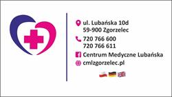 Centrum Medyczne Lubańska 720766611, Zgorzelec godziny otwarcia