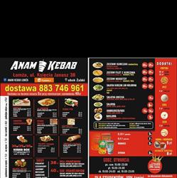 Anam Kebab Łomża, godziny otwarcia