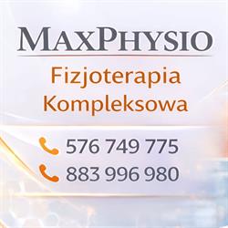MaxPhysio+ Przychodnia Fizjoterapii Kompleksowej, Rabka-Zdrój godziny otwarcia